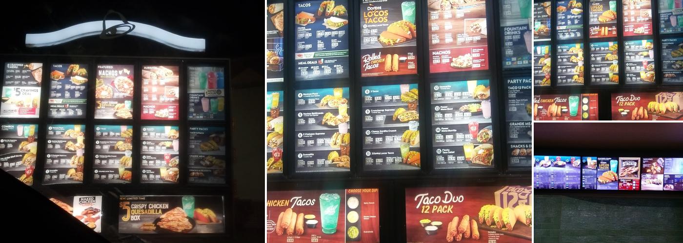 Taco Bell Menu