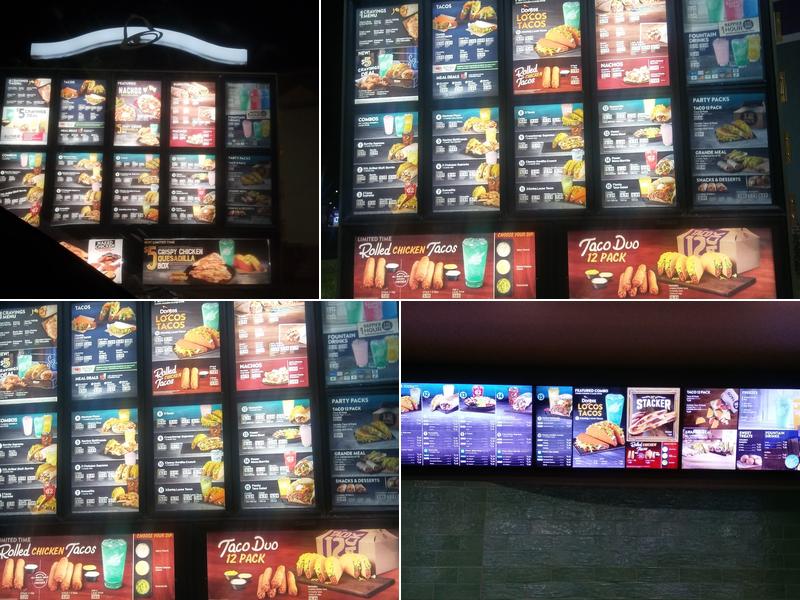 Taco Bell Menu