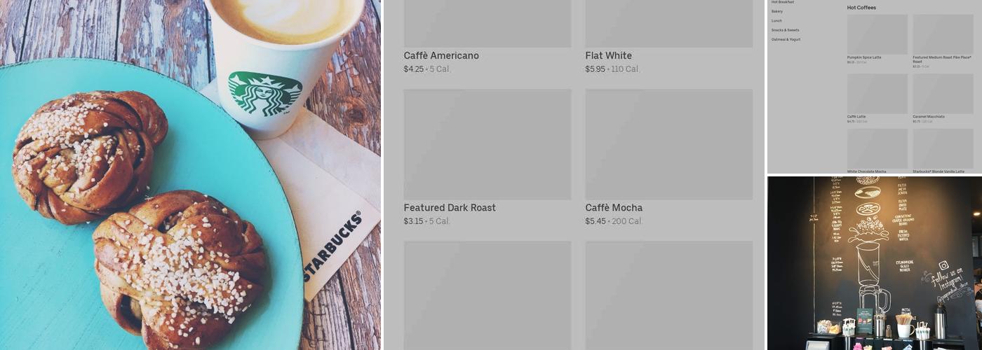 Starbucks Menu
