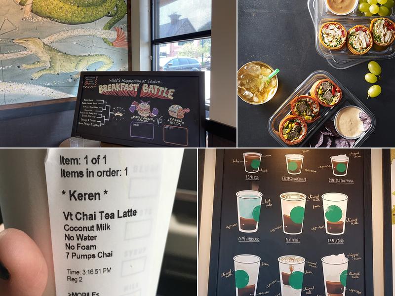 Starbucks Menu