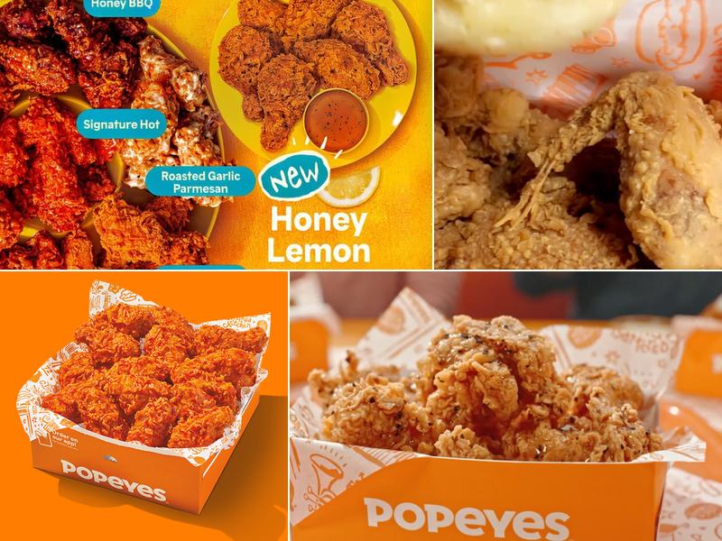 Popeyes Louisiana Kitchen Menu