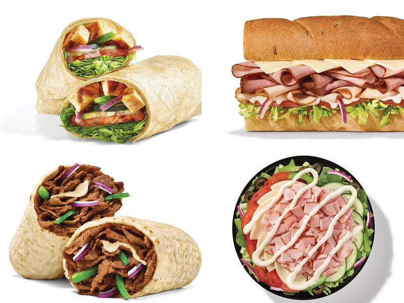 Subway Menu