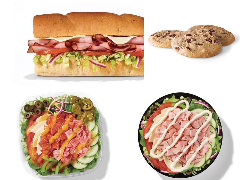 Subway Menu