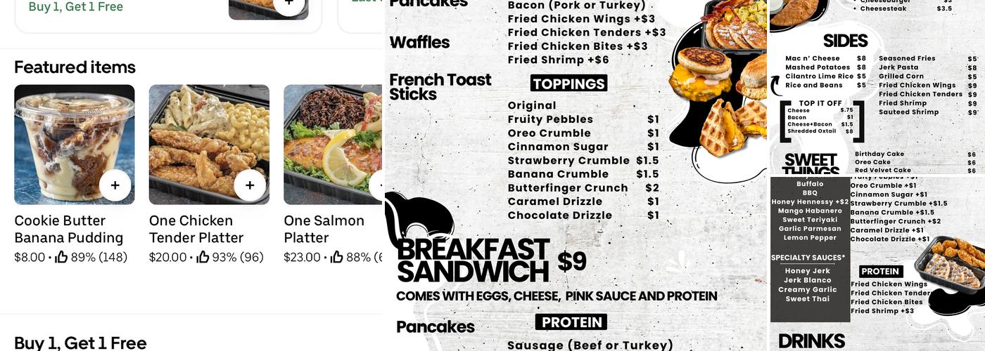 Cooklyn Eats BK Menu