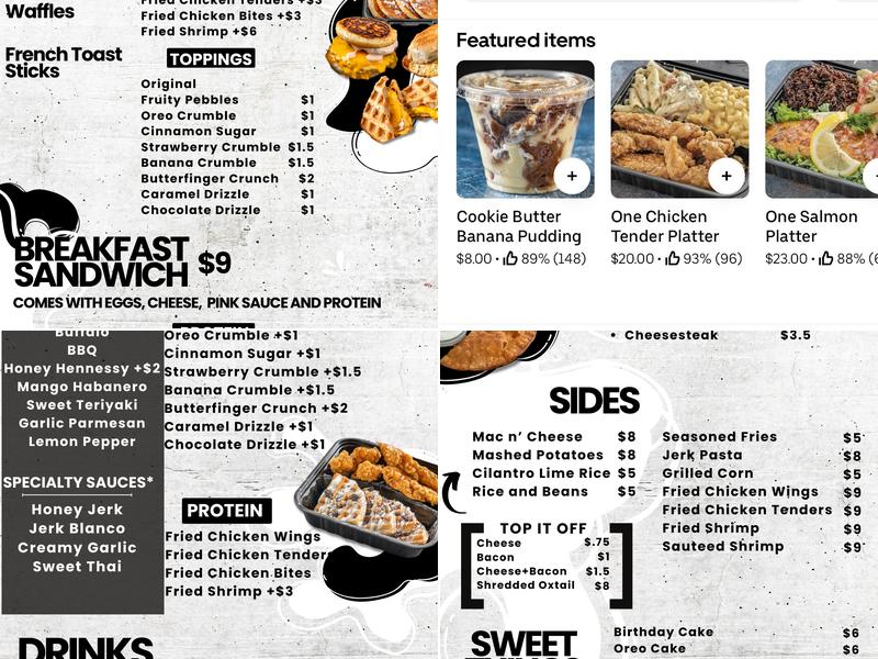 Cooklyn Eats BK Menu