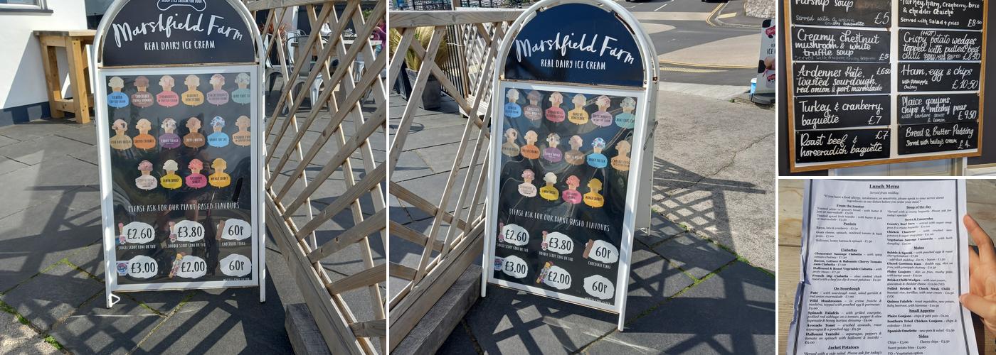 Scarlett's Restaurant Menu