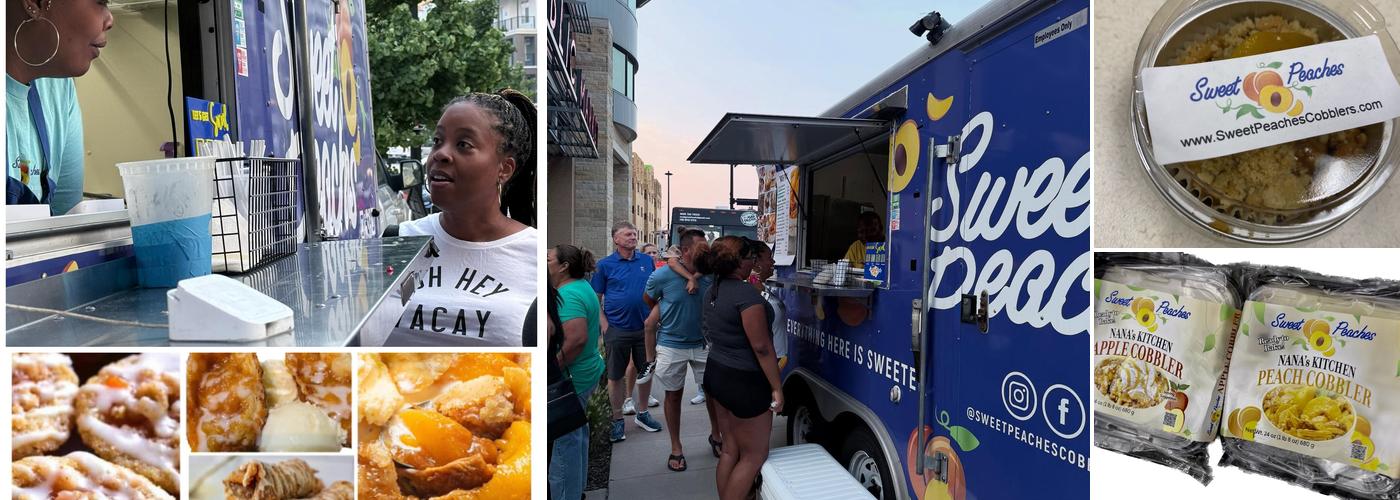 Sweet Peaches Cobbler