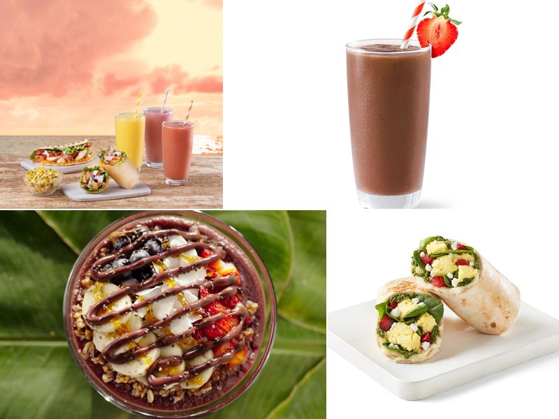 Tropical Smoothie Cafe Menu