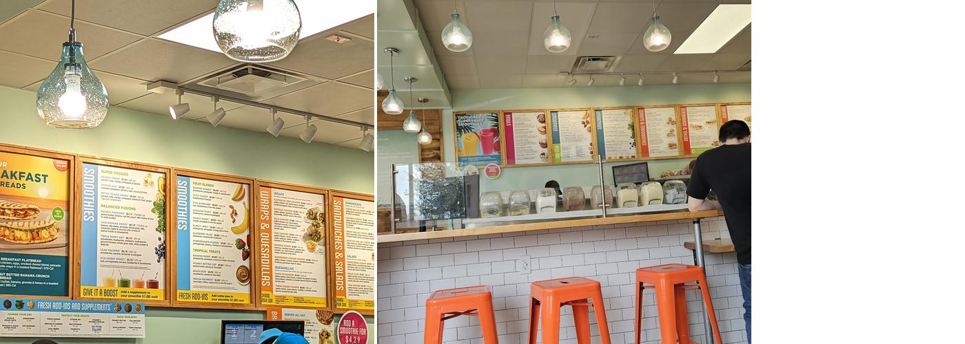 Tropical Smoothie Cafe Menu