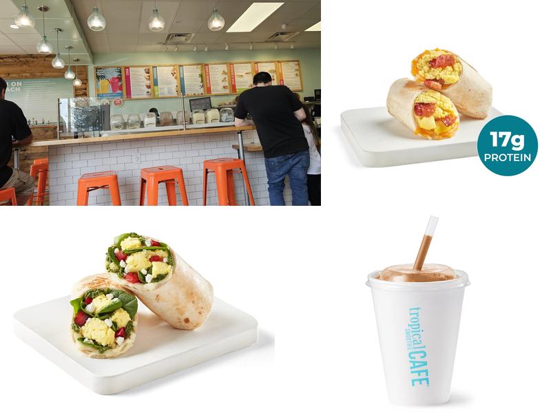 Tropical Smoothie Cafe Menu