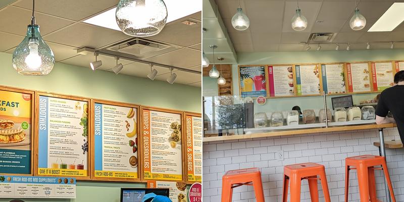 Tropical Smoothie Cafe Menu
