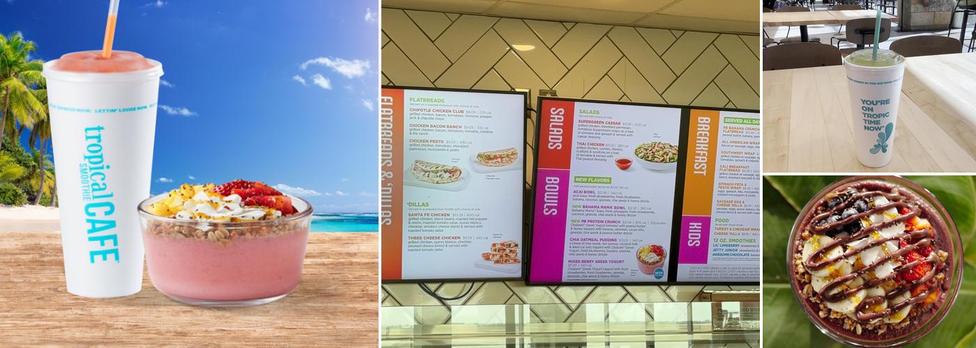 Tropical Smoothie Cafe Menu
