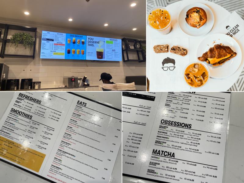 Gregorys Coffee Menu