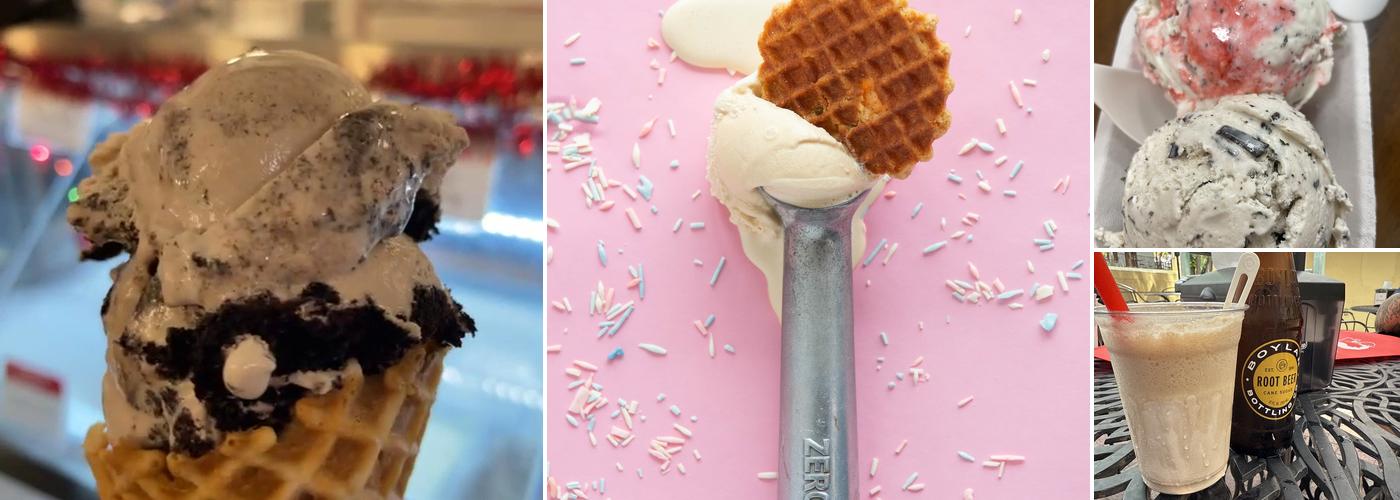 Mayday Ice Cream Historic St. Augustine Menu