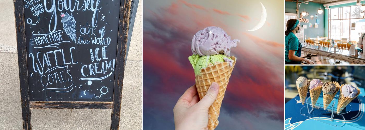 Jupiter Moon Ice Cream Menu