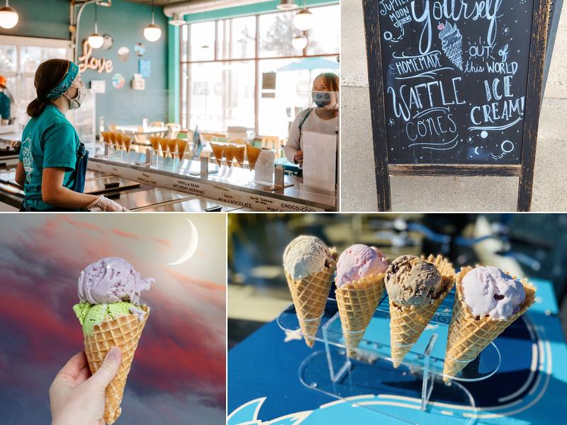 Jupiter Moon Ice Cream Menu