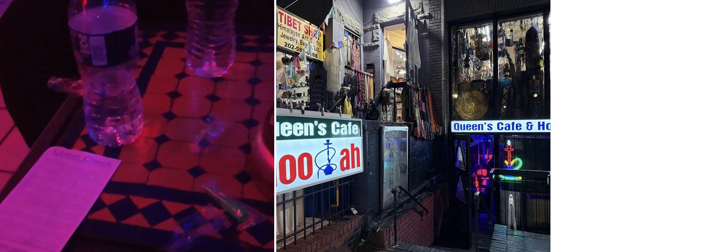 Queen Cafe Hookah Menu