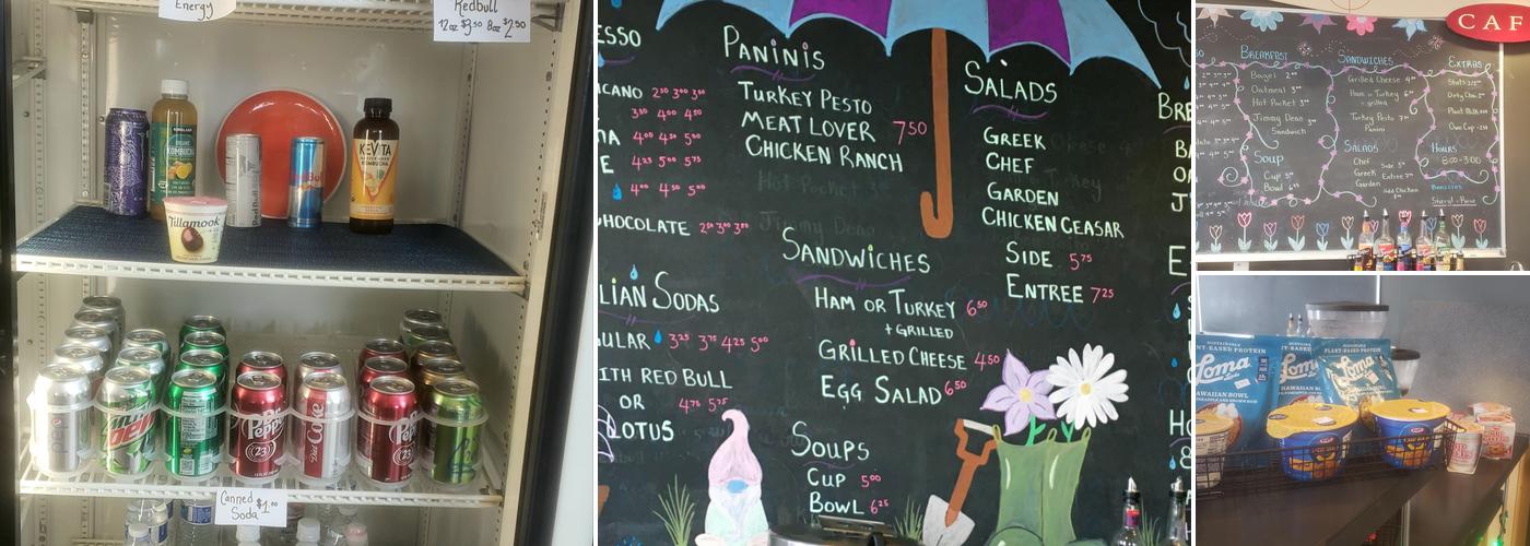 Center Le Point Cafe Menu