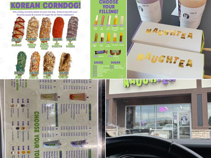 Naughtea Menu