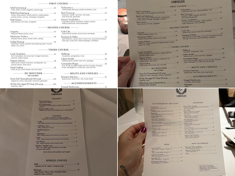 Cornelius Menu