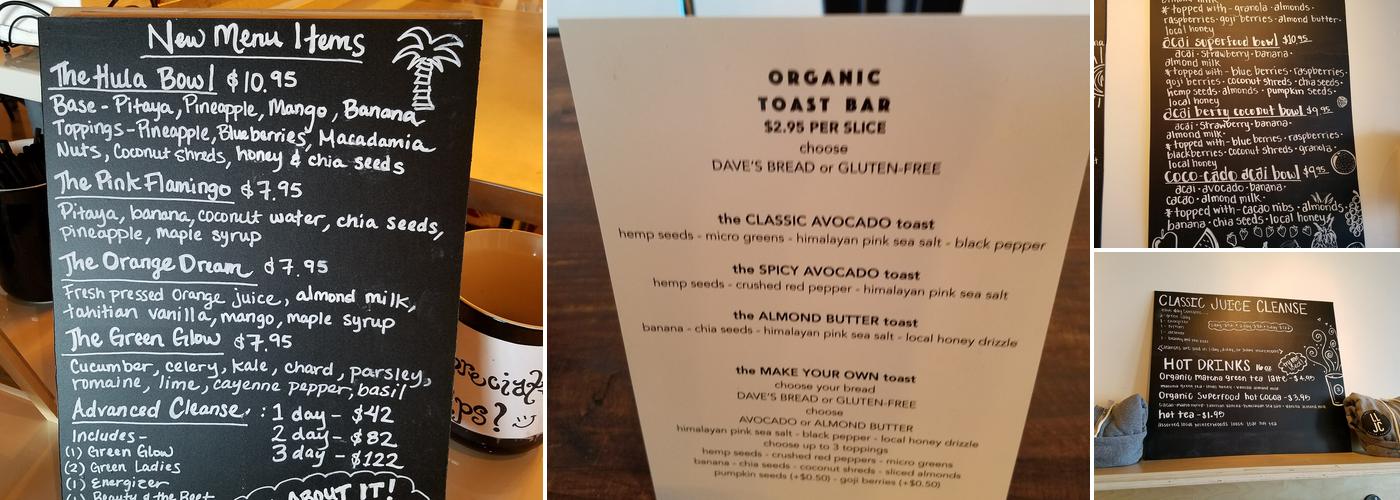 Starbucks Menu