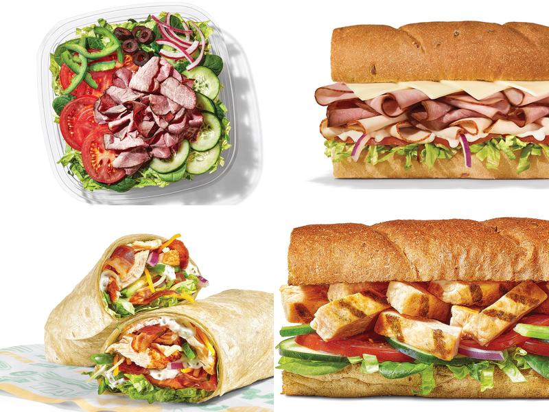 Subway Menu