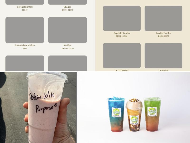 Millcreek Nutrition Menu