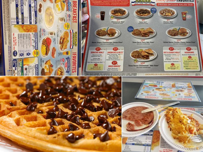 Waffle House Menu