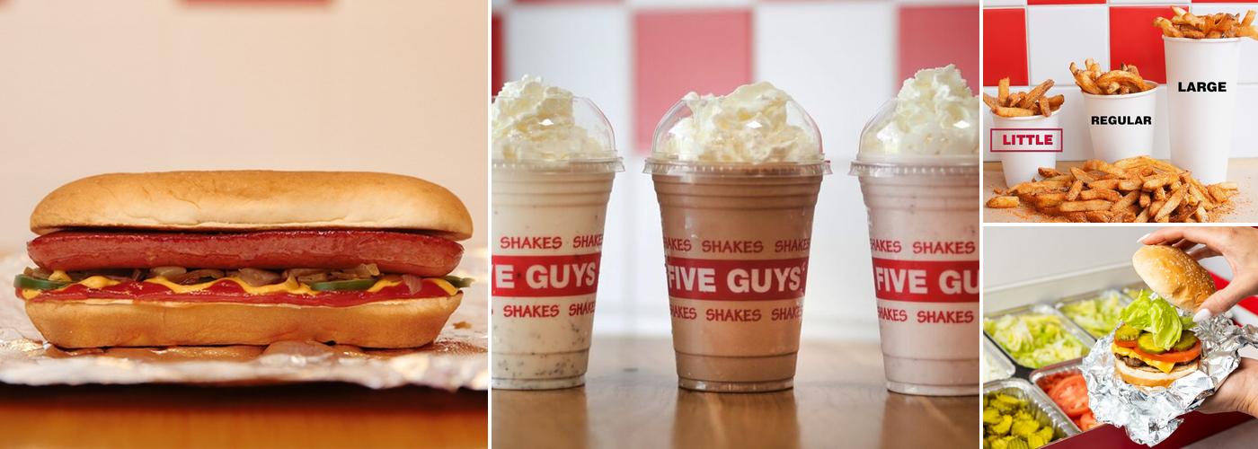 Five Guys Menu