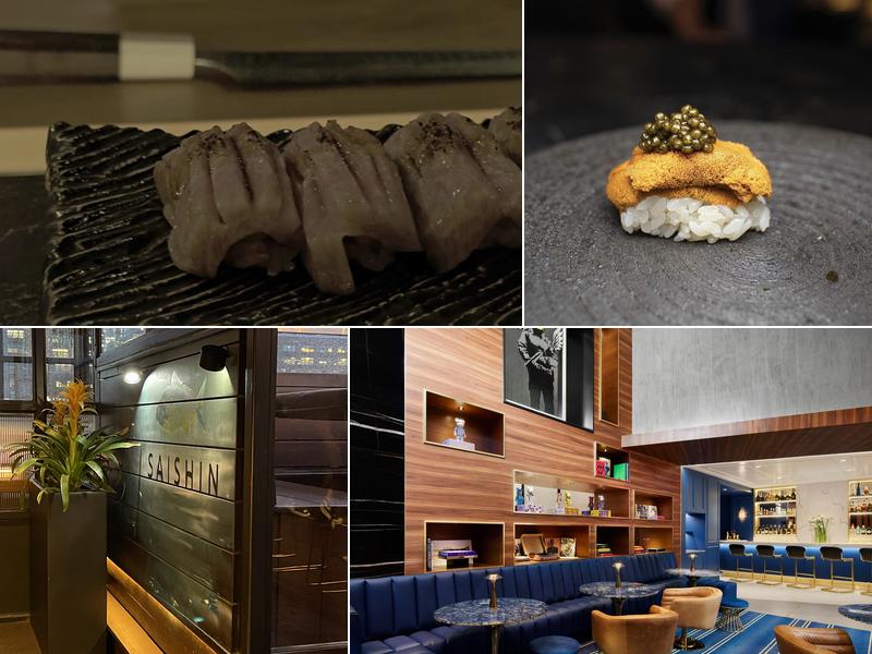 Saishin at Gansevoort rooftop Menu