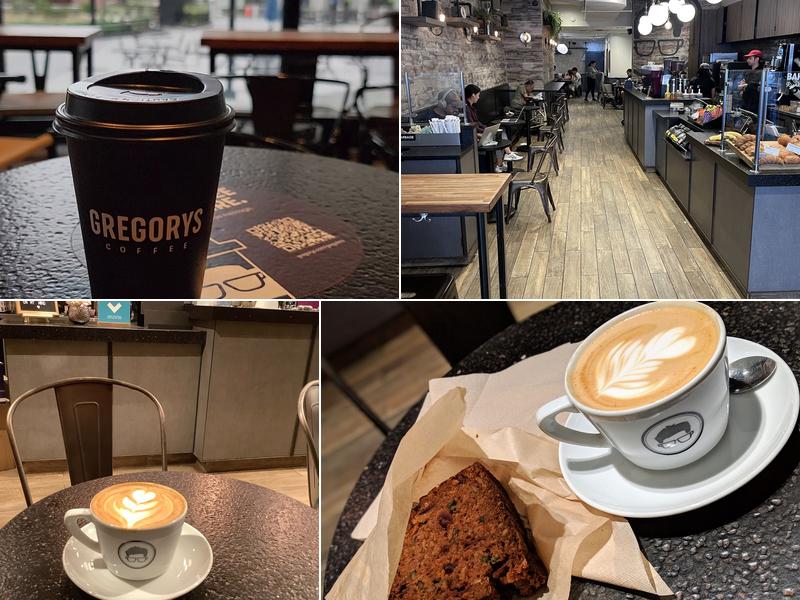 Gregorys Coffee Menu