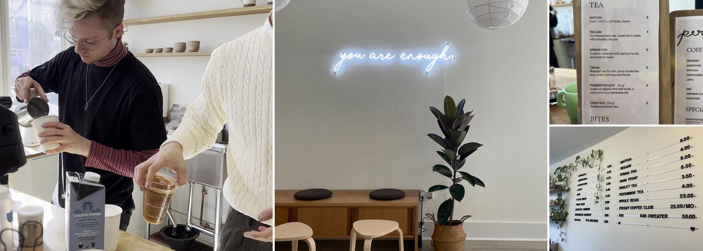 Persimmon Coffee Menu