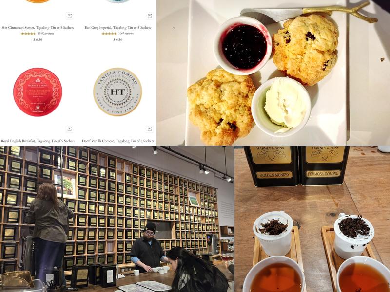 Harney & Sons SoHo Menu