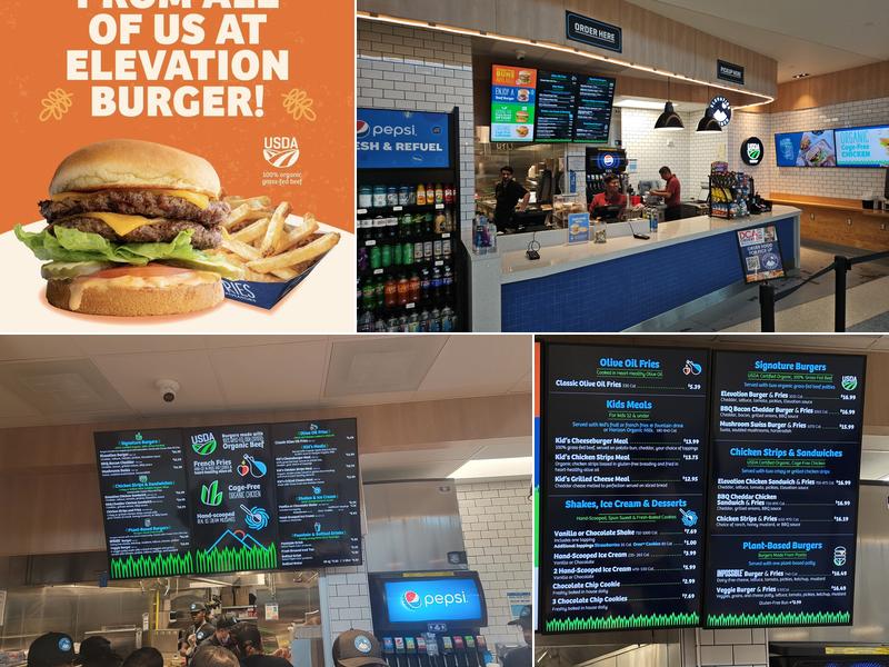Elevation Burger Menu