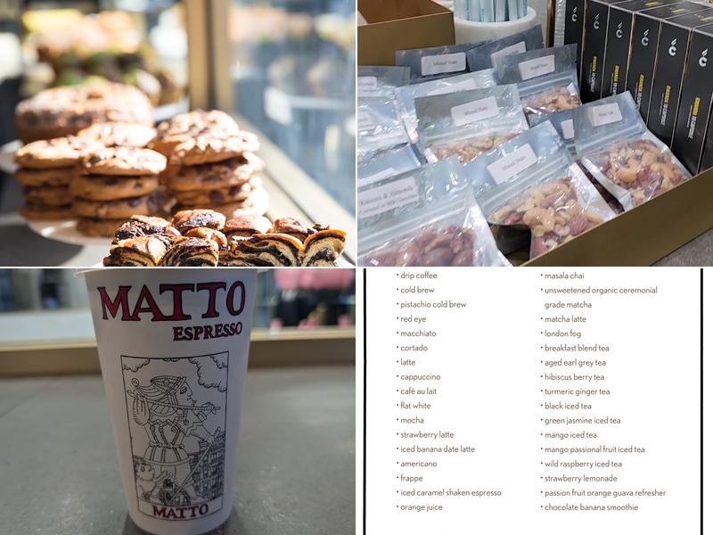 Matto Espresso Menu