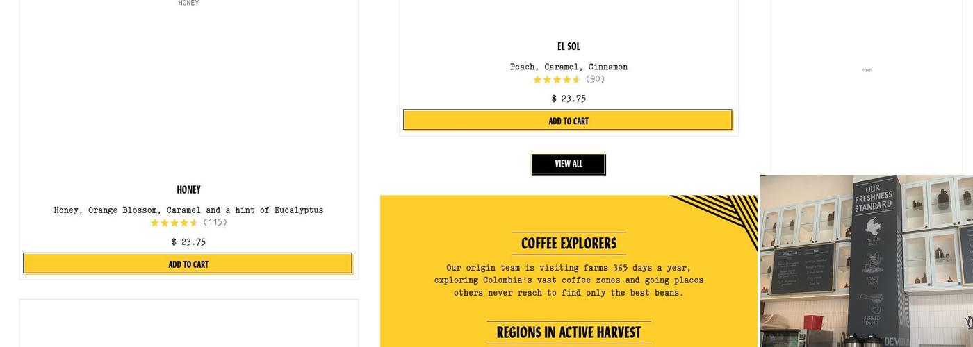 Devoción Menu