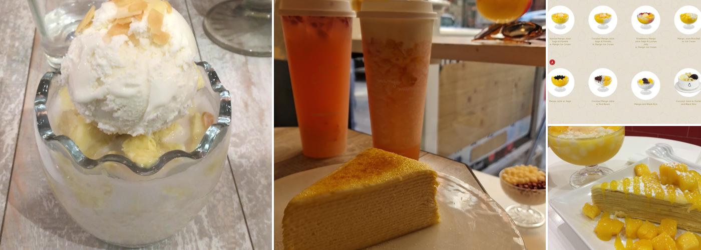 Mango Mango Dessert Menu