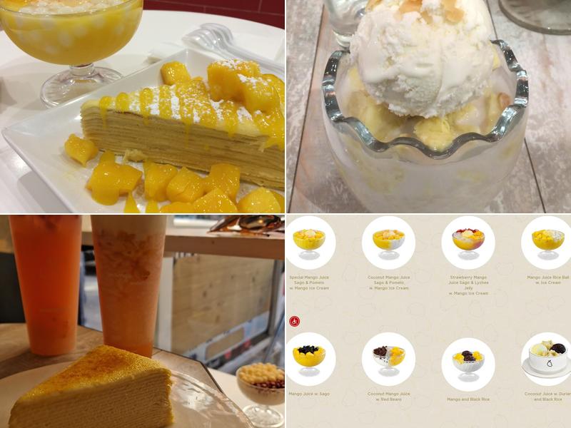 Mango Mango Dessert Menu