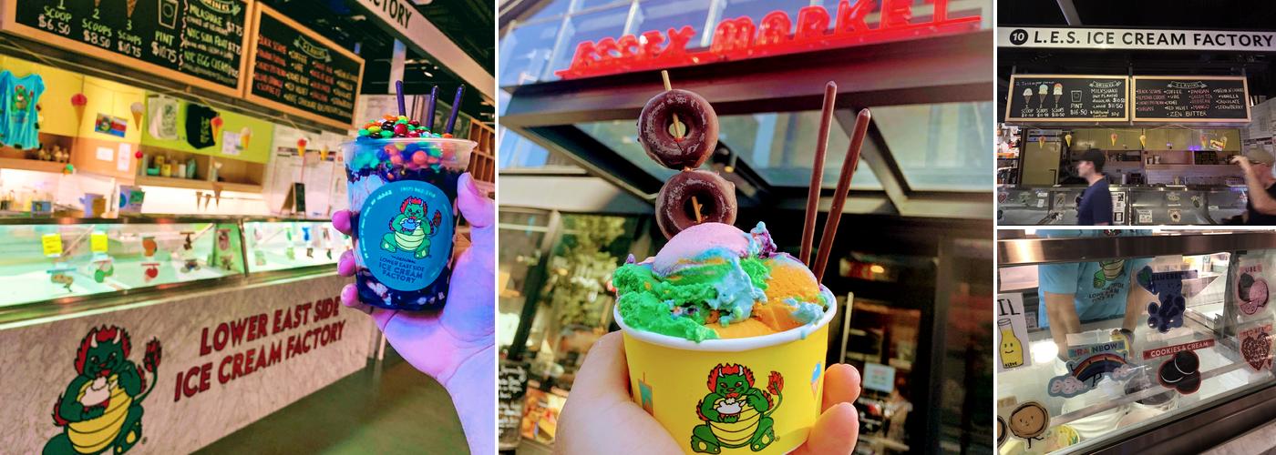 Lower East Side Ice Cream Factory Menu