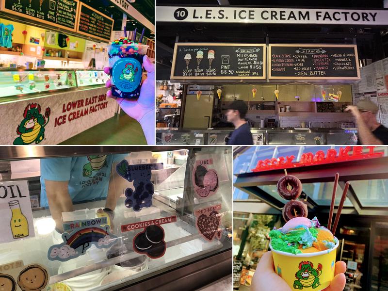 Lower East Side Ice Cream Factory Menu