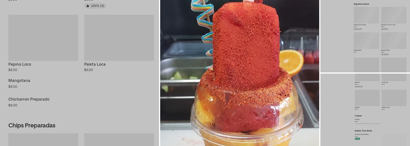 La Botana | Ice Parlor & Crepes Twin Falls Menu