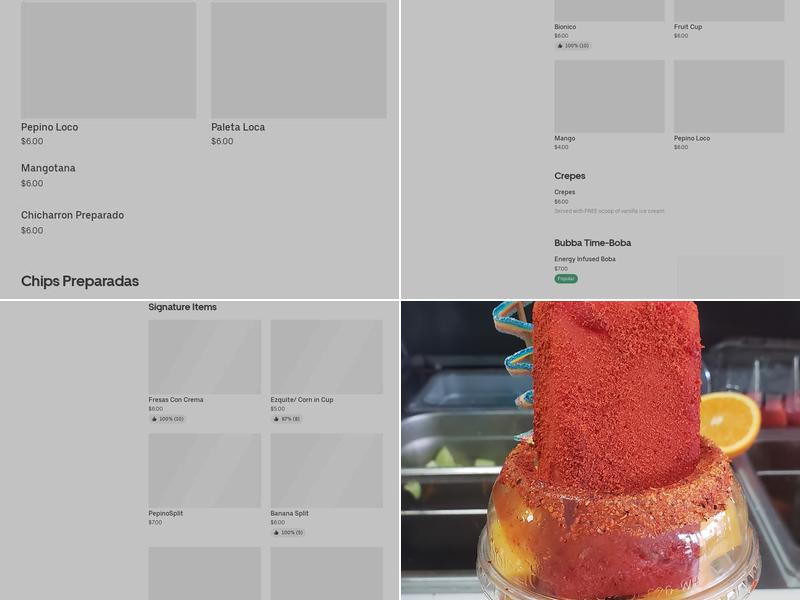 La Botana | Ice Parlor & Crepes Twin Falls Menu