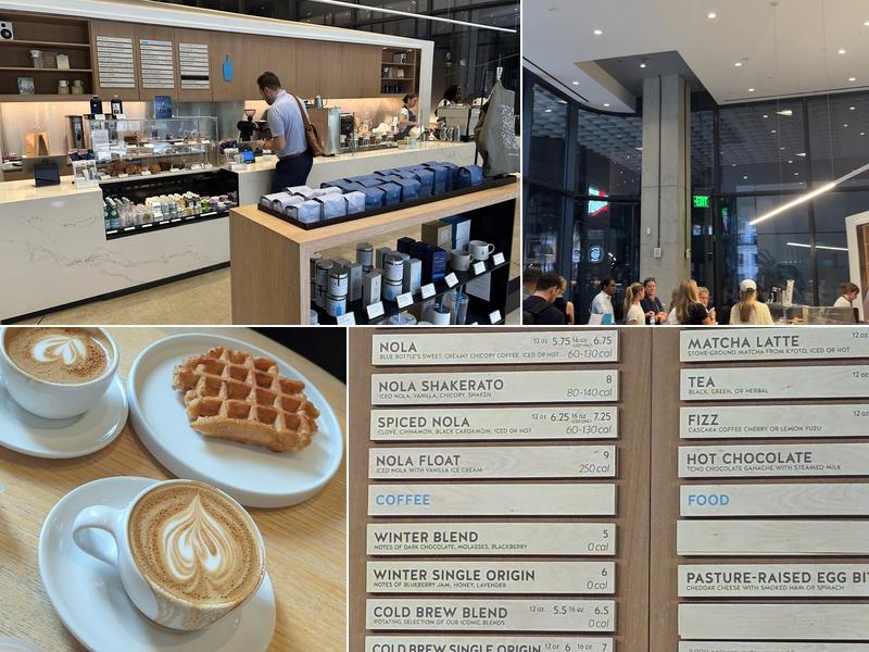 Blue Bottle Coffee Menu