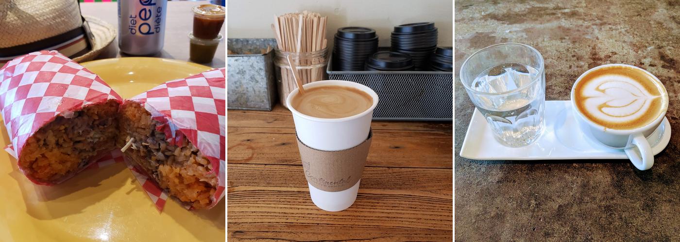 Continental Coffee Menu