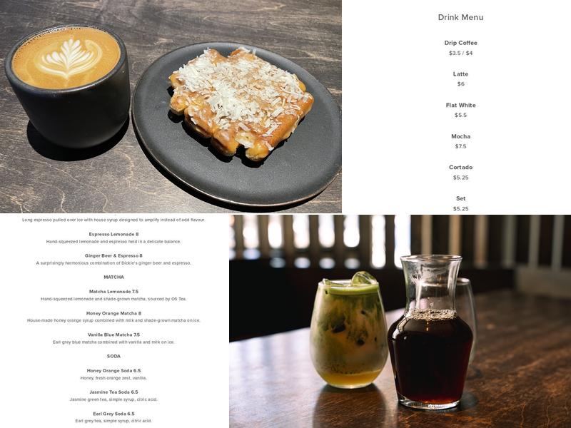 Prototype Coffee Menu