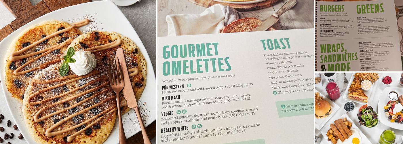 Pür & Simple Menu