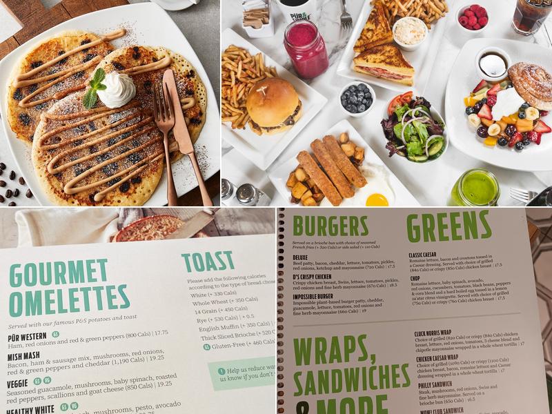 Pür & Simple Menu