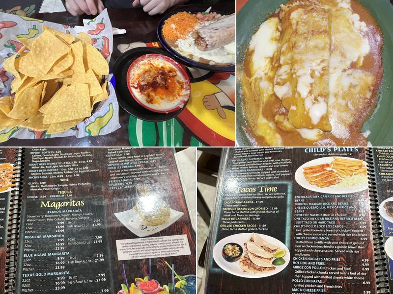 El Rinconcito Menu