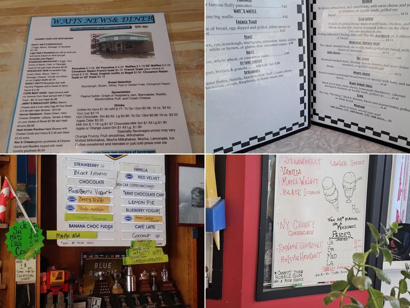 Wait's on Nelson Menu