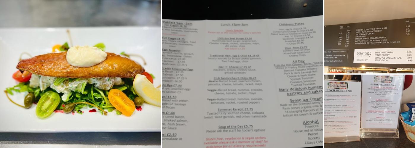 Cafe La Strada Menu